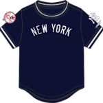 NEW YORK YANKEES CLASSIC LB SS STRIPED RIB TEE Boys