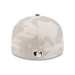 New York Yankees New Era Light Beige/Olive 2025 Armed Forces Day 59FIFTY Fitted Hat - Image 5
