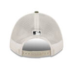 New York Yankees New Era 2025 Armed Forces Day 9FORTY M-Crown A-Frame Adjustable Hat - Light Beige/Olive - Image 5