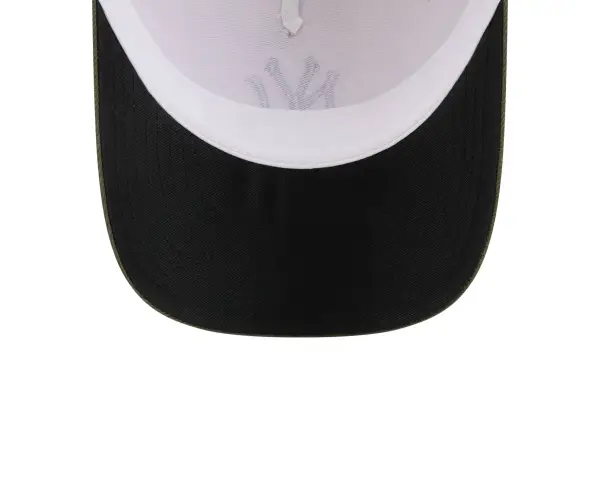 New York Yankees New Era 2025 Armed Forces Day 9FORTY M-Crown A-Frame Adjustable Hat - Light Beige/Olive - Image 7