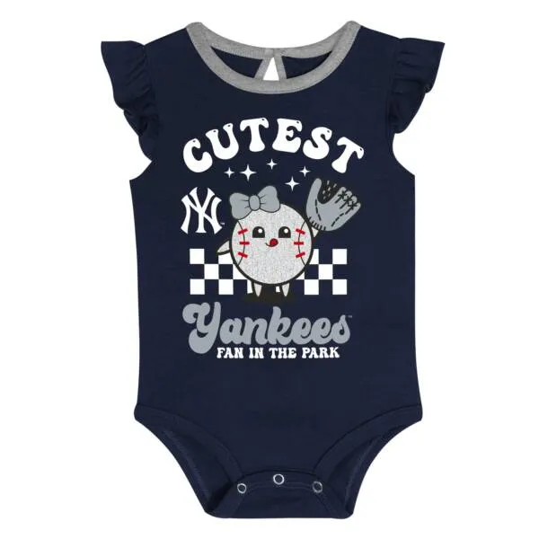 NEW YORK YANKEES 2 PIECE CREEPER SET - Image 3