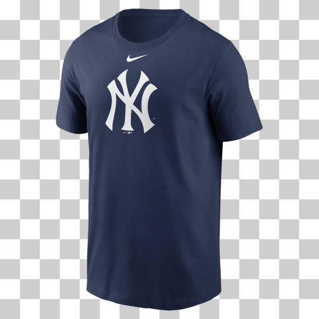 NEW YORK YANKEES FUSE LARGE LOGO T-SHIRT