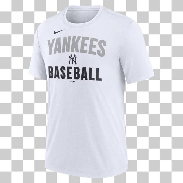 NEW YORK YANKEES MENS NIKE MLB LOG WHITE TEE