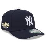 NY  YANKEES NEW ERA 9SEVENTY  NAVY PLAYER REPLICA  ADJUSTABLE HAT STRETCH-SNAP WITH D 2 JETER 2000 WORLD SERIES CHAMPION MVP PATCH 