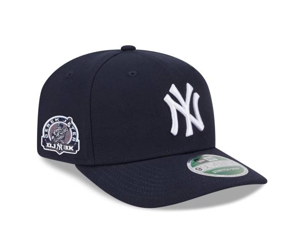 NY  YANKEES MVP  NEW ERA 9SEVENTY  NAVY PLAYER REPLICA  ADJUSTABLE HAT STRETCH-SNAP WITH D JETER PATCH 