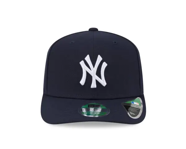 NY  YANKEES MVP  NEW ERA 9SEVENTY  NAVY PLAYER REPLICA  ADJUSTABLE HAT STRETCH-SNAP WITH D JETER PATCH  - Image 6