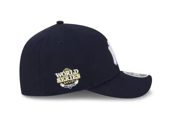 NY  YANKEES NEW ERA MVP 9FORTY  NAVY PLAYER REPLICA M-CROWN  ADJUSTABLE HAT   WITH D JETER 2000 WORLD SERIES MVP  PATCH - Image 4