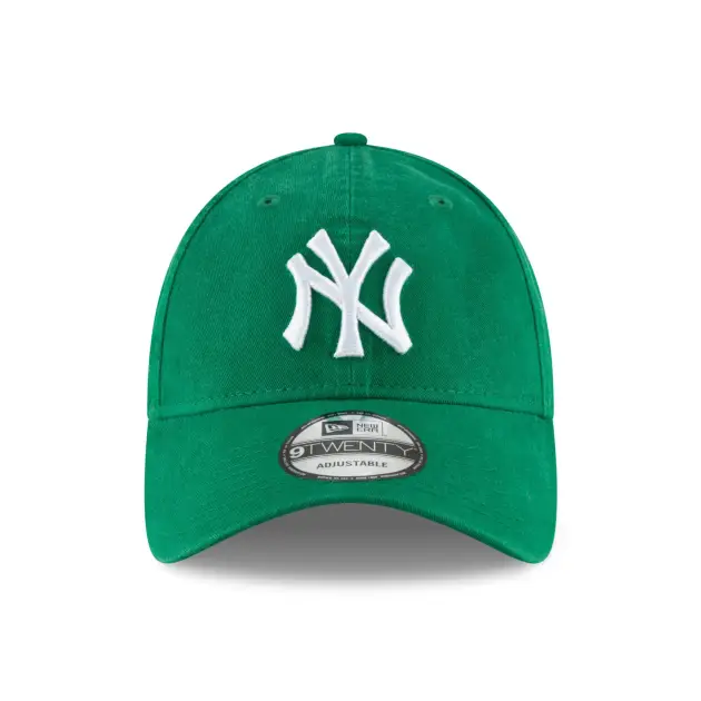NY YANKEES NEW ERA CLASSIC 9TWENTY  GREEN  ADJUSTABLE HAT CAP ONE SIZE FITS ALL