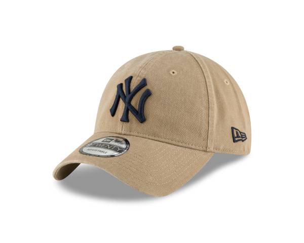 NY YANKEES NEW ERA CLASSIC 9TWENTY  KHAKI  ADJUSTABLE HAT CAP ONE SIZE FITS ALL - Image 2