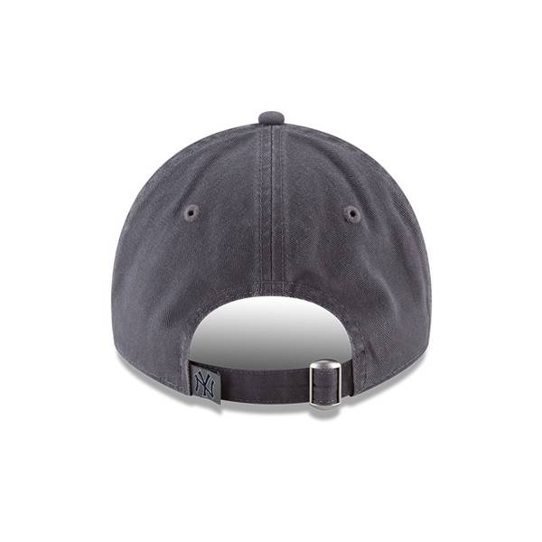 NY YANKEES NEW ERA CLASSIC 9TWENTY DARK GRAY  ADJUSTABLE HAT CAP ONE SIZE FITS ALL - Image 5