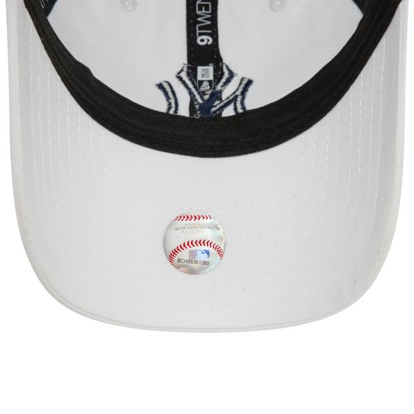 NY YANKEES NEW ERA CLASSIC 9TWENTY WHITE  ADJUSTABLE HAT CAP ONE SIZE FITS ALL - Image 9