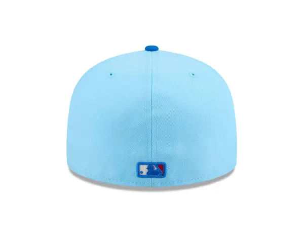 NY YANKEES NEW ERA 59FIFTY MEN'S  2025 FOURTH OF JULY FITTED HAT LIGHT BLUE/BLUE - Image 5