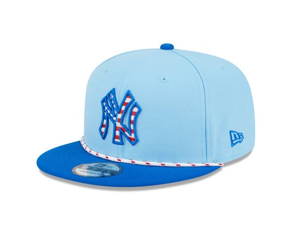 NY YANKEES NEW ERA  9FIFTY  SNAPBACK   2025 FOURTH OF JULY LIGHT BLUE/BLUE - Image 8