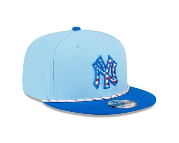 NY YANKEES NEW ERA  9FIFTY  SNAPBACK   2025 FOURTH OF JULY LIGHT BLUE/BLUE - Image 7