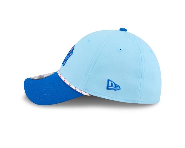 NY YANKEES NEW ERA  39THIRTY FLEX HAT  2025 FOURTH OF JULY   LIGHT BLUE/BLUE - Image 5