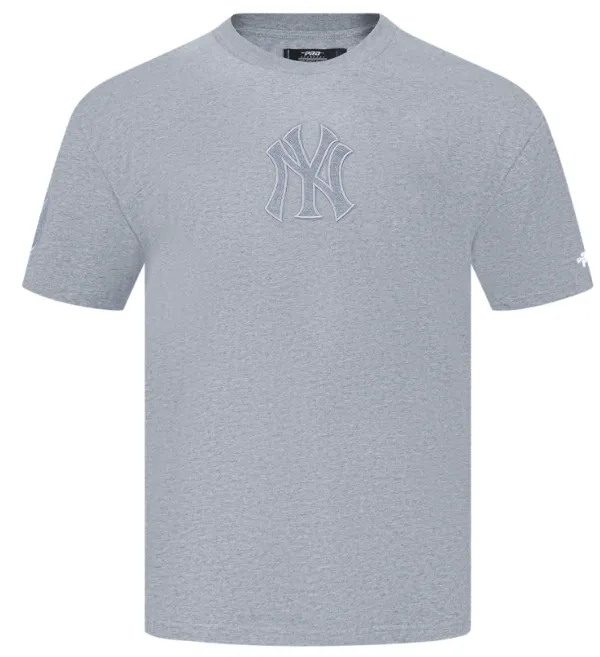 NEW YORK YANKEES MEN'S S/S TOP REVERSE FRENCH TERRY