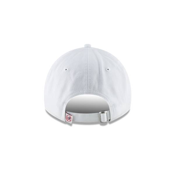 NY YANKEES NEW ERA CLASSIC 9TWENTY WHITE  ADJUSTABLE HAT CAP ONE SIZE FITS ALL - Image 5