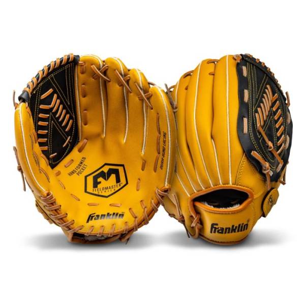 FRANKLIN SOFTBALL GLOVES FIELD MASTER - 13" - TAN/BLACK - RIGHT HAND THROW - FIELDING GLOVES