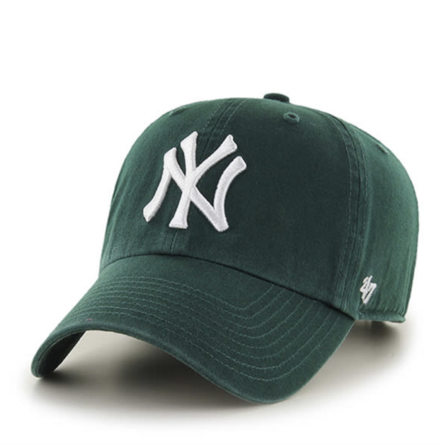 NY YANKEES DARK GREEN 47 CLEAN UP