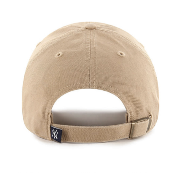 NY  YANKEES KHAKI 47 CLEAN UP WITH GOLD NY LOGO - Image 2