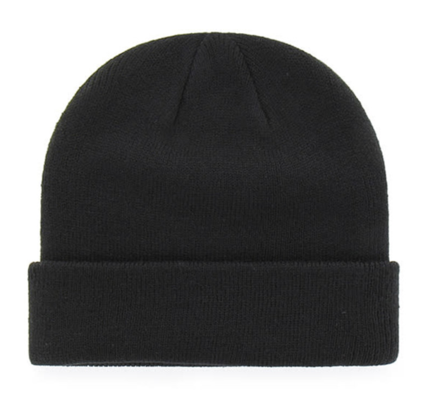 NY YANKEES BLACK RAISED 47 CUFF KNIT - Image 3