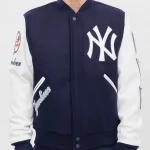 NY YANKEES Pro Standard Logo Blended Varsity Men's Jacket