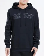 New York Yankees Triple Black Logo Hoody