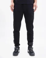 New York Yankees Blended Triple Black Joggers Men's Sweatpants