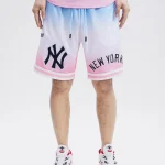NEW YORK YANKEES LOGO PRO TEAM SHORT OMBRE