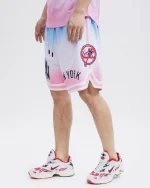NEW YORK YANKEES LOGO PRO TEAM SHORT OMBRE - Image 3