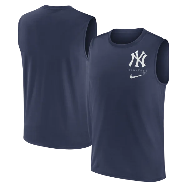 NY YANKEES Men's Nike Large Muscle Logo Tank