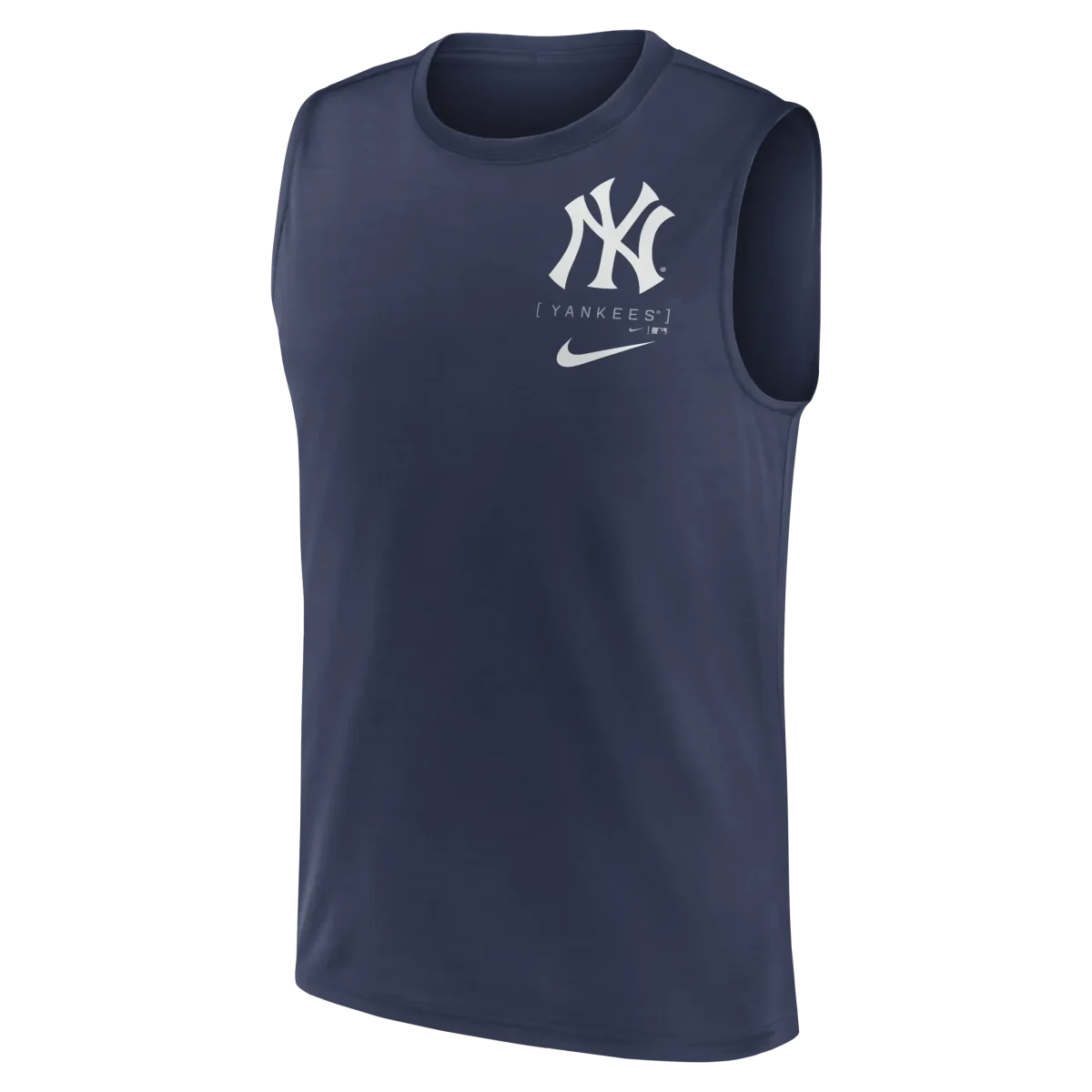 NY YANKEES Men's Nike Large Muscle Logo Tank - Image 3
