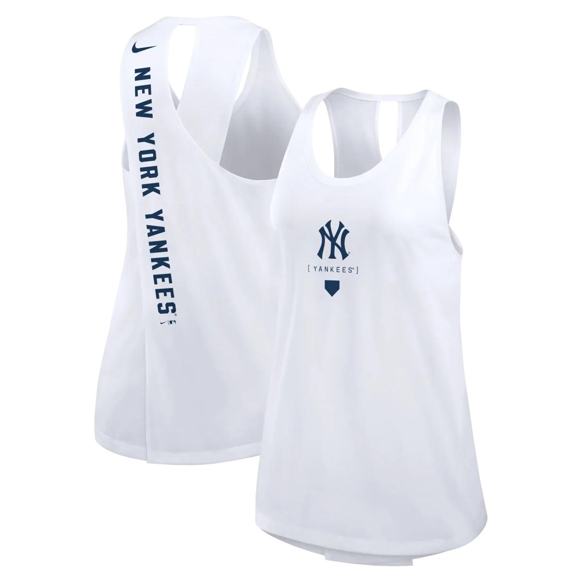 NY YANKEES Women's Nike Team Crossed Back Tank - Image 1