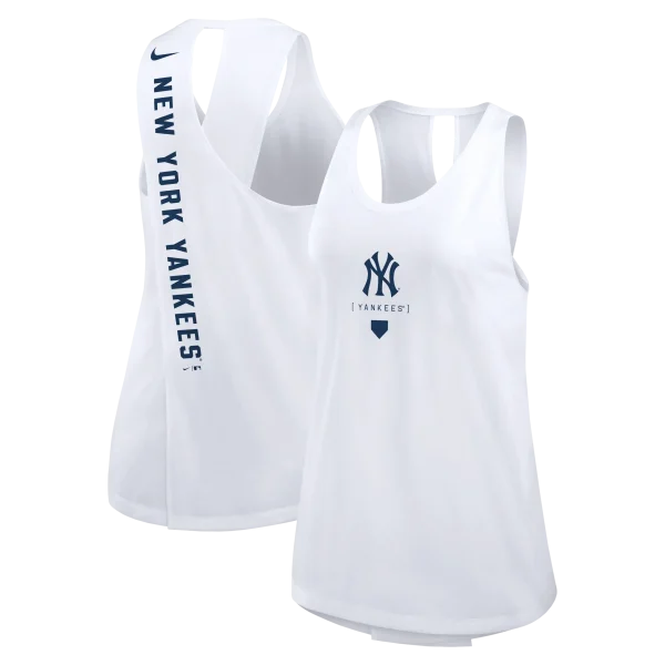 NY YANKEES Women's Nike Team Crossed Back Tank