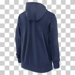 NY Yankees Nike Navy Knockout Script Full-Zip Hoodie - Image 2