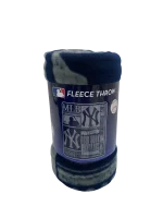 NY YANKEES Strength Fleece Throw Blanket  50'' X 60'' - Image 2