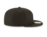 NY YANKEES NEW ERA 9FIFTY SNAPBACK  BLACK/BLACK COLOR BASIC /GRAY BRIM - Image 7