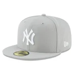 NY YANKEES NEW ERA 59FIFTY Fitted GRAY