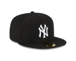 NY YANKEES AUTHENTIC COLLECTION 59FIFTY FITTED BLACK /WHITE - Image 4