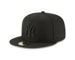 NY YANKEES AUTHENTIC COLLECTION 59FIFTY FITTED BLACK /BLACK