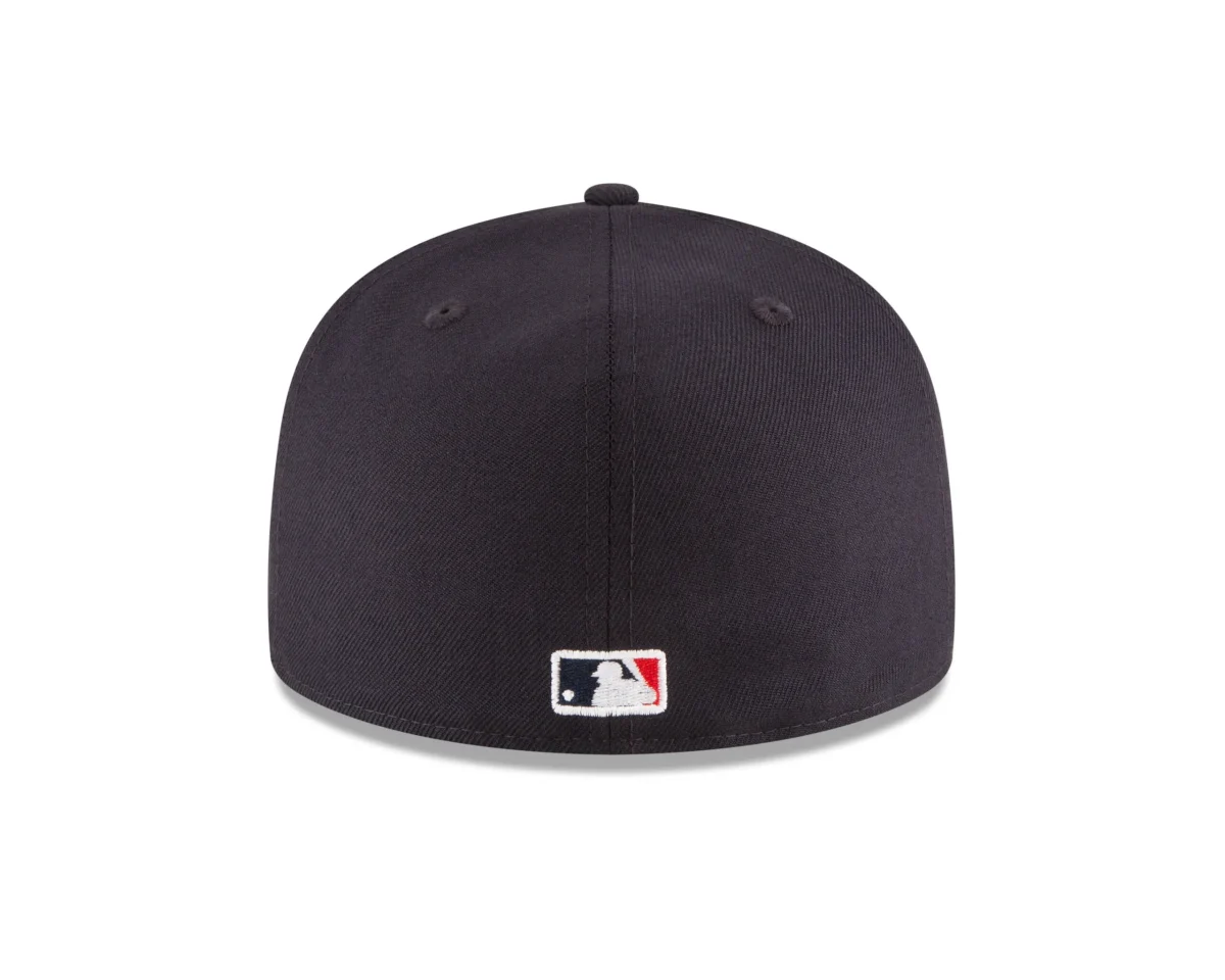 NY YANKEES NAVY 1996 PATCH (on the left Side ) AUTHENTIC COLLECTION 59FIFTY FITTED GRAY BRIM - Image 3