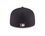 NY YANKEES NAVY 1996 PATCH (on the left Side ) AUTHENTIC COLLECTION 59FIFTY FITTED GRAY BRIM - Image 3