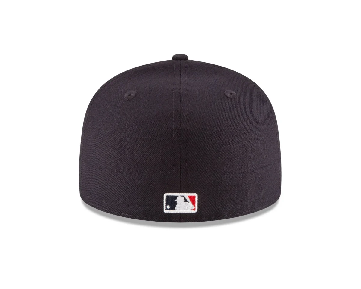 NY YANKEES NAVY 1998 PATCH (On the left Side ) AUTHENTIC COLLECTION 59FIFTY FITTED GRAY  BRIM - Image 7