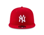 NY YANKEES RED Color Basic 9FIFTY Snapback GRAY BRIM - Image 5