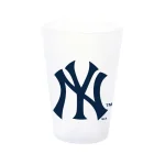 NY YANKEES ICICLE 1.5OZ UNBREAKABLE SILICONE SHOT GLASS