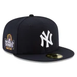 New York Yankees New Era 2024 World Series Side Patch 59FIFTY Fitted Hat - Navy