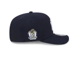NY  YANKEES NEW ERA 9SEVENTY MVP  NAVY PLAYER REPLICA  ADJUSTABLE HAT STRETCH-SNAP WITH D JETER 5X WORLD SERIES CHAMPION PATCH - Image 3