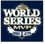 NY  YANKEES NEW ERA MVP 9FORTY  NAVY PLAYER REPLICA M-CROWN  ADJUSTABLE HAT   WITH D JETER 2000 WORLD SERIES MVP  PATCH - Image 2