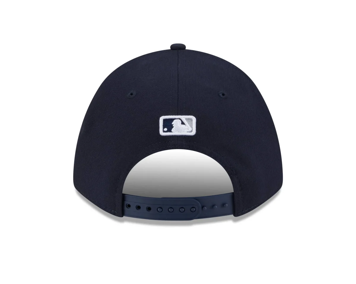 NY  YANKEES NEW ERA MVP 9FORTY  NAVY PLAYER REPLICA M-CROWN  ADJUSTABLE HAT   WITH D JETER 2000 WORLD SERIES MVP  PATCH - Image 5