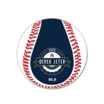NEW YORK YANKEES JETER COLLECTOR PIN JEWELRY CARD